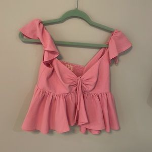 Urban outfitters pink top, s